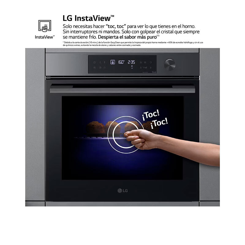 Horno Multifunción LG WSED7612B 76L Clase A+ Negro - Imagen 3