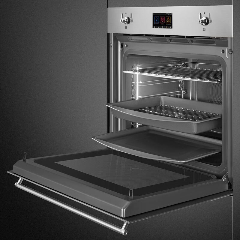 Horno Multifunción Smeg E SO6303APX 68L Inox - Imagen 3