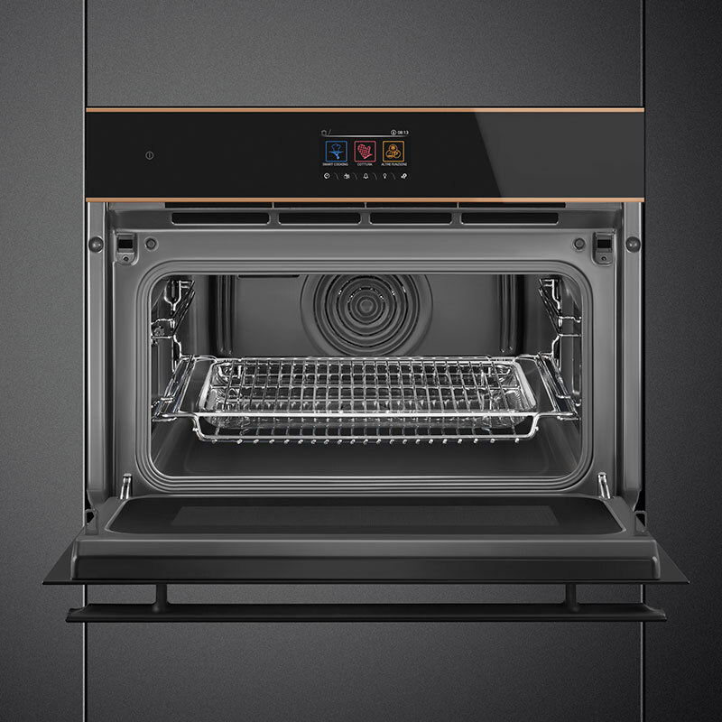 Horno Multifunción Smeg E SO4604M2PNR 40L Clase A Negro - Imagen 3