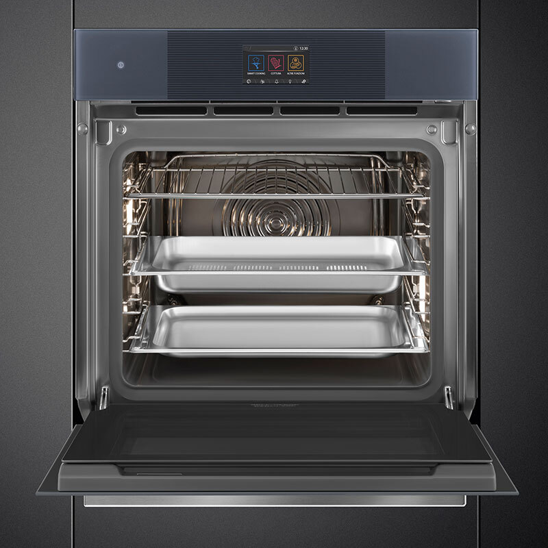 Horno Multifunción Smeg E SO6104S4PG 68L Clase A Gris - Imagen 3
