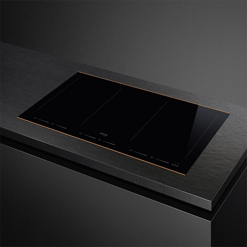 Placa de Induccion Smeg E SIM6964R 6 Zonas 90cm Negro - Imagen 3