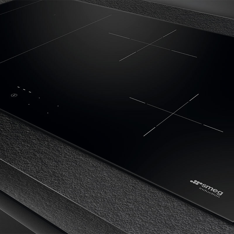 Placa de Induccion Smeg E SIM3844D 4 Zonas 80cm Negro - Imagen 3