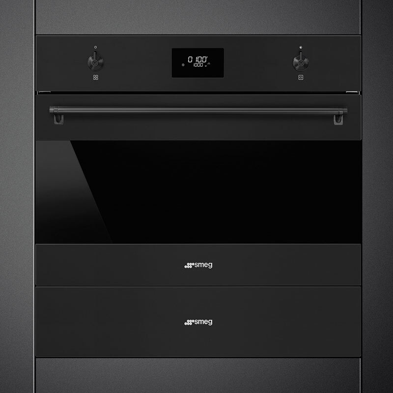 Calientaplatos Smeg E CPR315N 59.7cm Negro - Imagen 3
