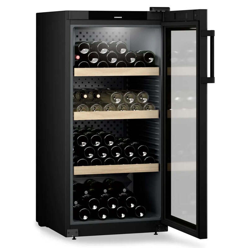 Vinoteca Liebherr WPbl 4201 001 20 141 Botellas Clase E Negro - Imagen 4