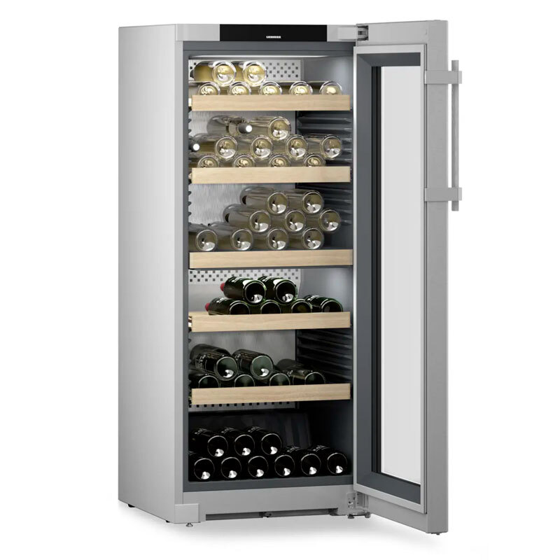Vinoteca Liebherr WPsd 4652 001 20 107 Botellas Clase F Inox - Imagen 4