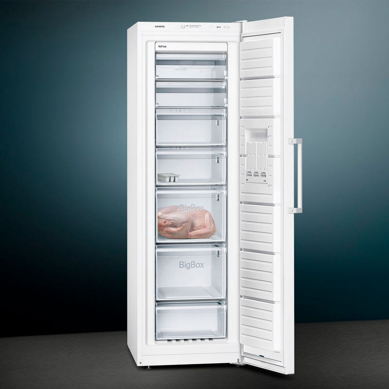 Congelador Siemens GS36NVWEV 186cm 242L Clase E Blanco - Imagen 4