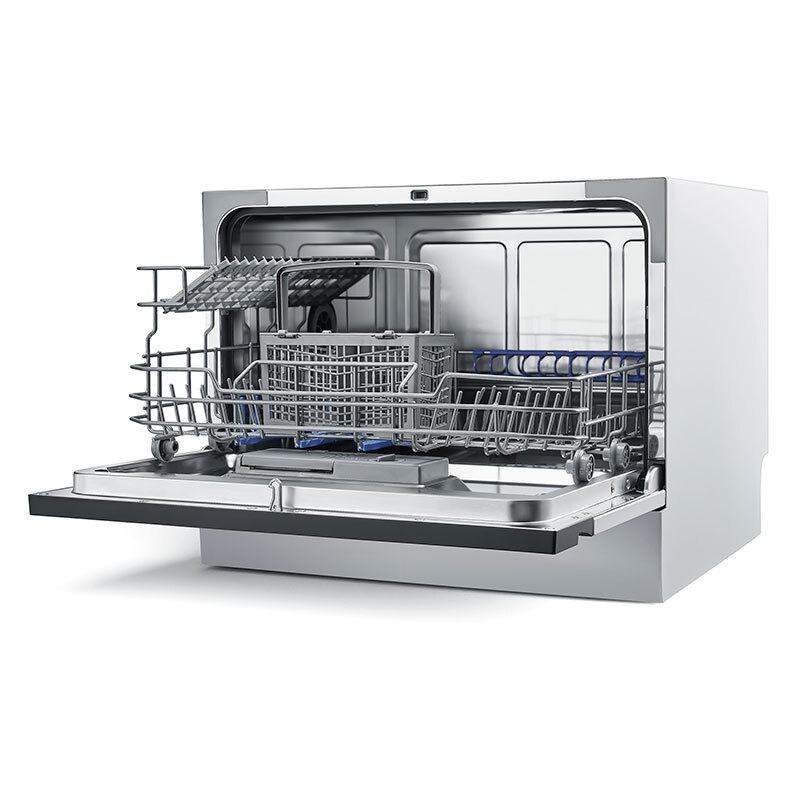 Lavavajillas Midea MTD55S400W - GR 6 cubiertos 43cm Clase F Blanco - Imagen 4