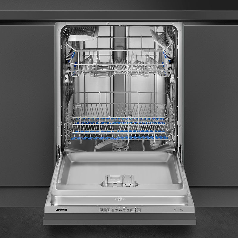 Lavavajillas Smeg E STL281DS 13 Cubiertos 60cm Clase D Negro - Imagen 4