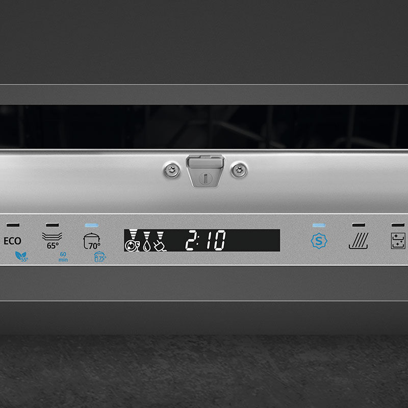 Lavavajillas Smeg E STL274D 13 Cubiertos 60cm Clase D Gris oscuro - Imagen 4
