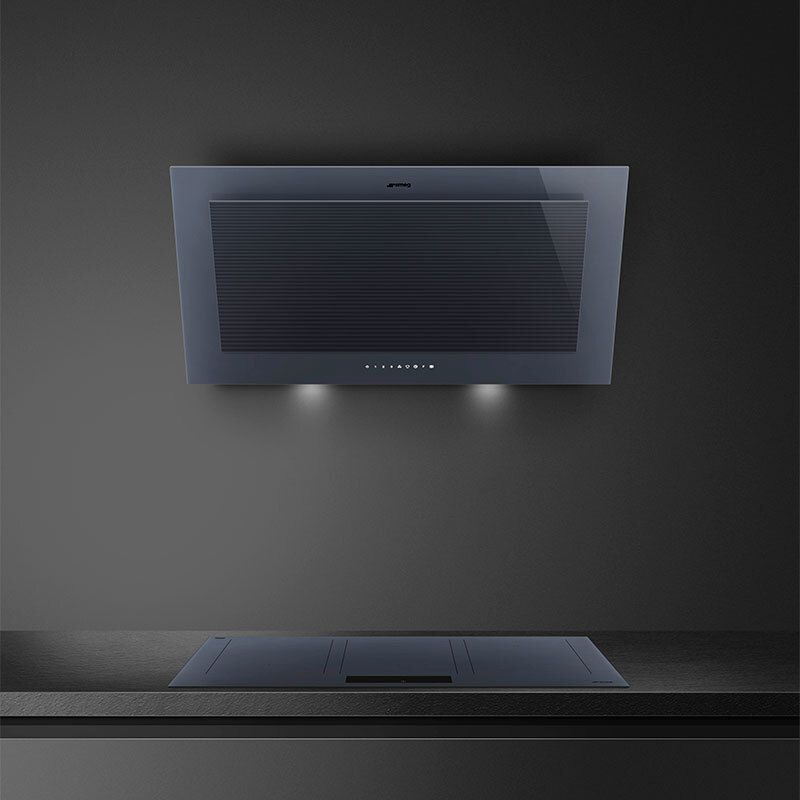 Campana Smeg E KV194G Clase A+ Gris 90cm - Imagen 4