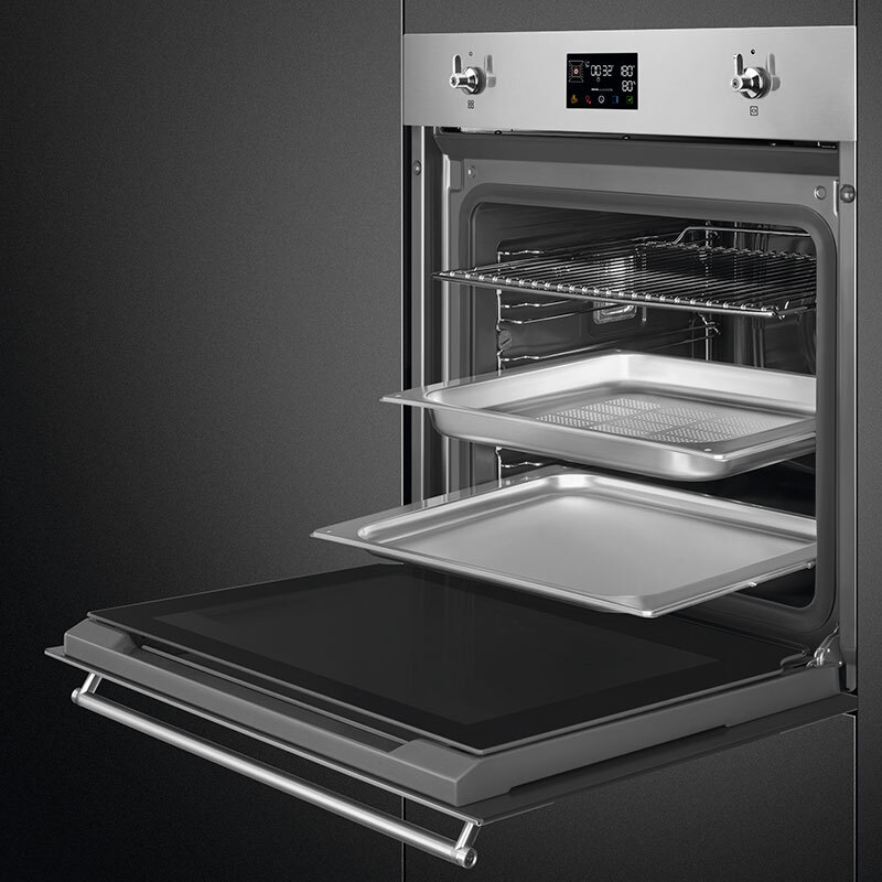 Horno Multifunción Smeg E SO6302S3PX 67L Clase A Inox - Imagen 4