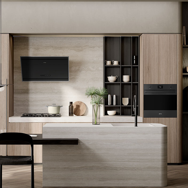 Horno Multifunción Smeg E SFP6301TVN 70L Clase A Negro - Imagen 4