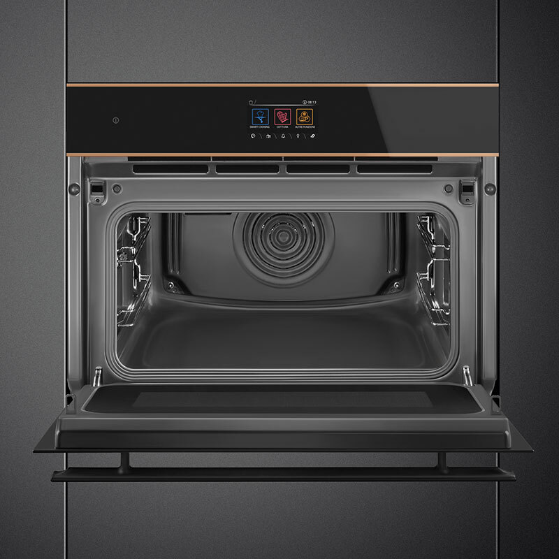 Horno Multifunción Smeg E SO4604M2PNR 40L Clase A Negro - Imagen 4