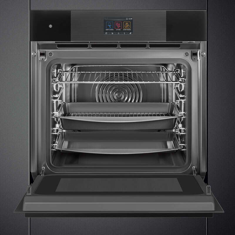 Horno Multifunción Smeg E SO6104APB3 68L Negro - Imagen 4