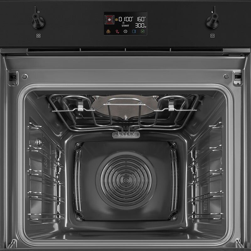 Horno Multifunción Smeg E SO6302M2N 68L Clase A Negro - Imagen 4