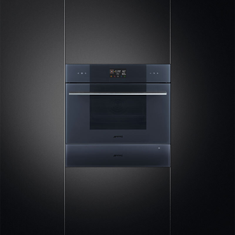Calientaplatos Smeg E CPRT115G 59.7cm Gris Oscuro - Imagen 4