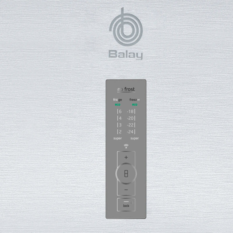Frigorífico Combi Balay 3KFE777XE 203cm 438L Clase E Inox - Imagen 5