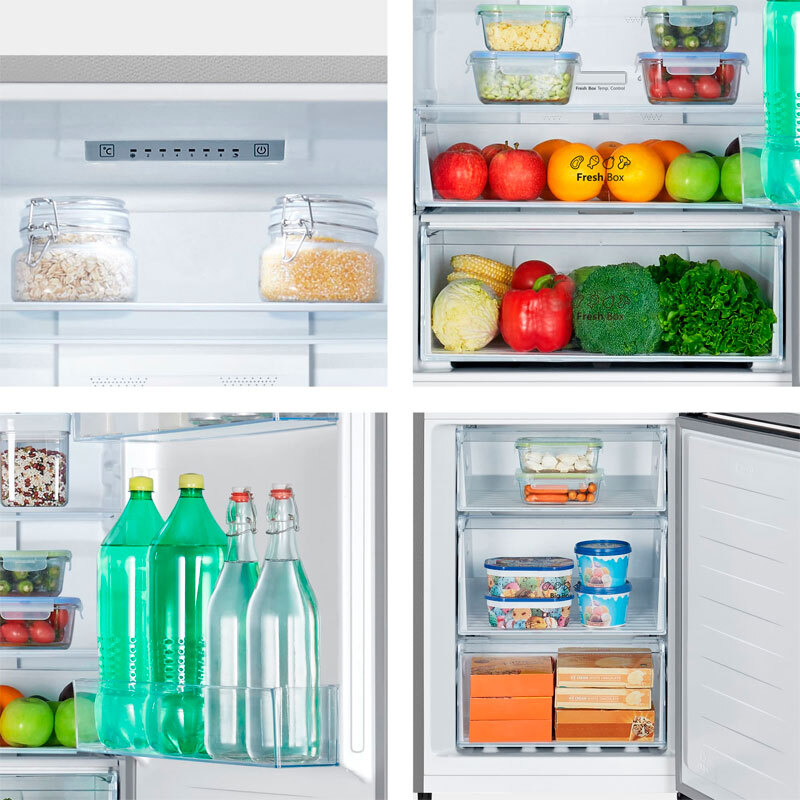Frigorífico Combi Hisense RB3N300NECA 187cm 304L Clase A Inox - Imagen 5