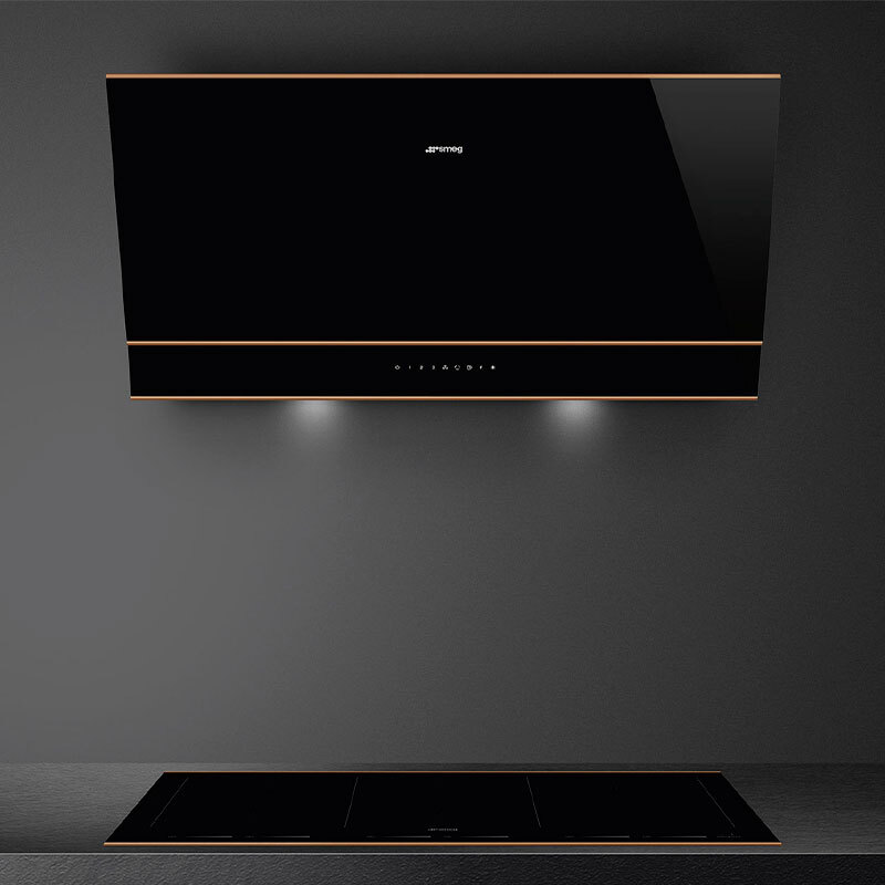 Campana Smeg E KV694R Clase A+ Negro 90cm - Imagen 5