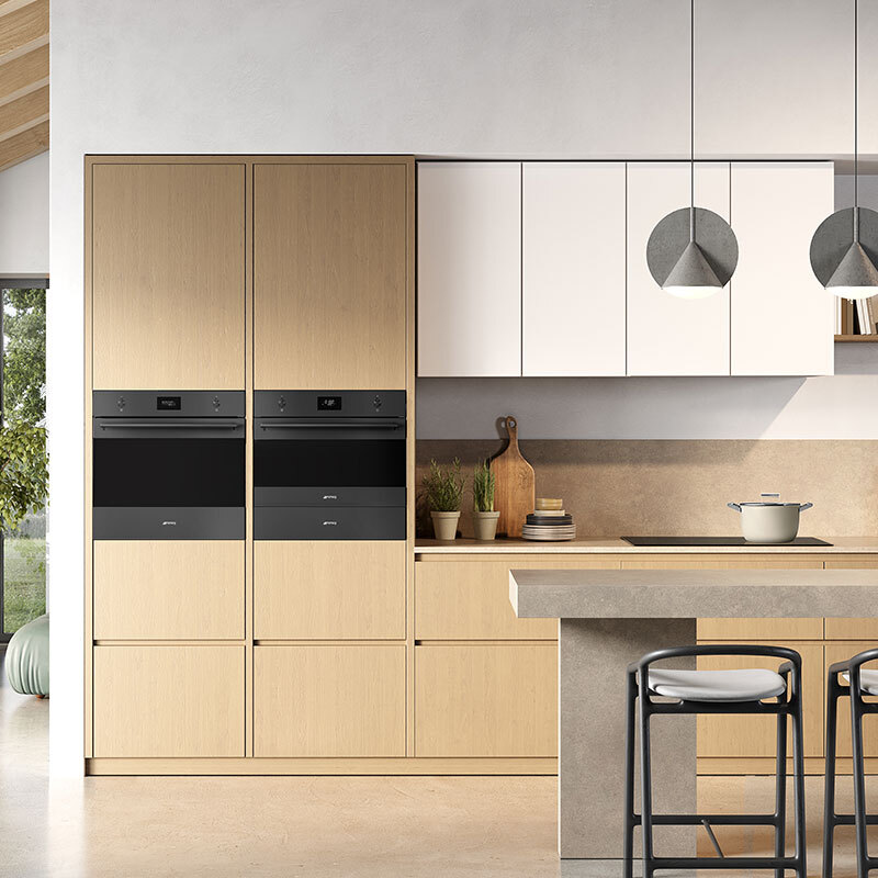 Horno Multifunción Smeg E SFP6301TVN 70L Clase A Negro - Imagen 5