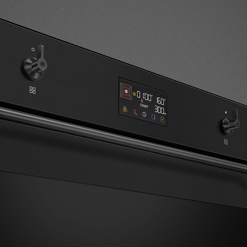 Horno Multifunción Smeg E SO6302M2N 68L Clase A Negro - Imagen 5