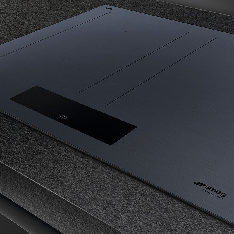 Placa de Induccion Smeg E SIM1644DG 4 Zonas 60cm Gris oscuro - Imagen 5