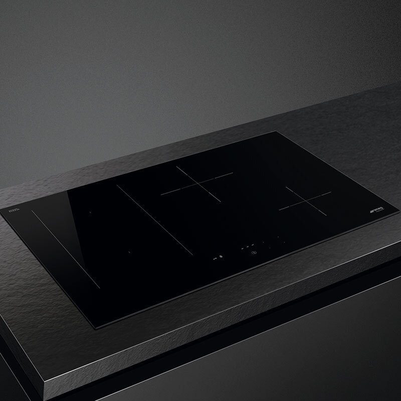 Placa de Induccion Smeg E SIM3844D 4 Zonas 80cm Negro - Imagen 5