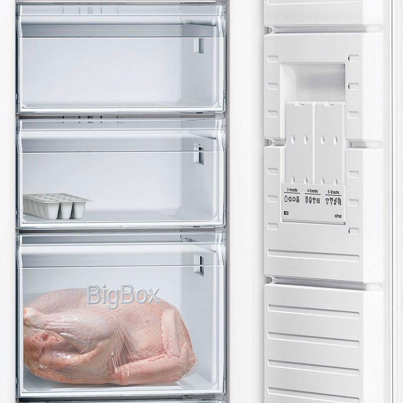 Congelador Siemens GS36NVWEV 186cm 242L Clase E Blanco - Imagen 6