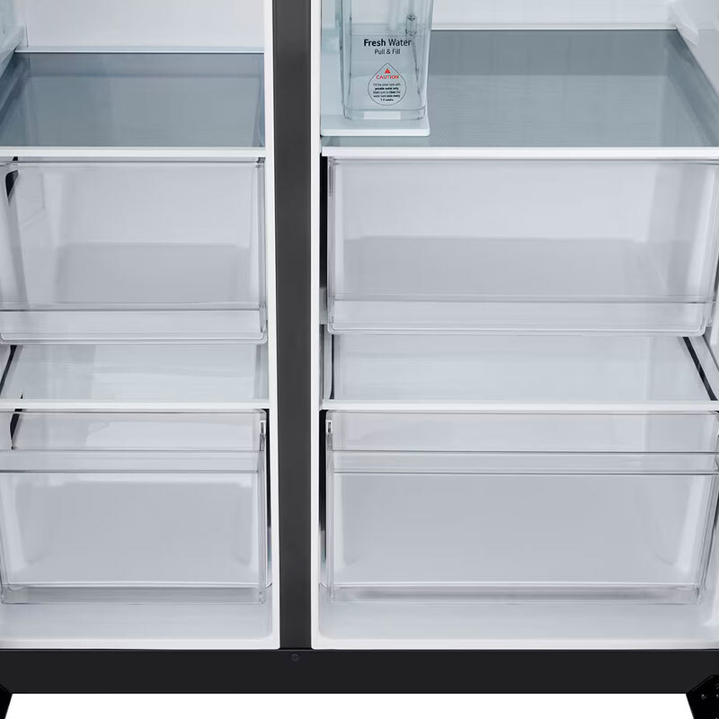 Frigorífico Americano LG GSLC41EPPE 179cm 641L Clase E Negro - Imagen 6