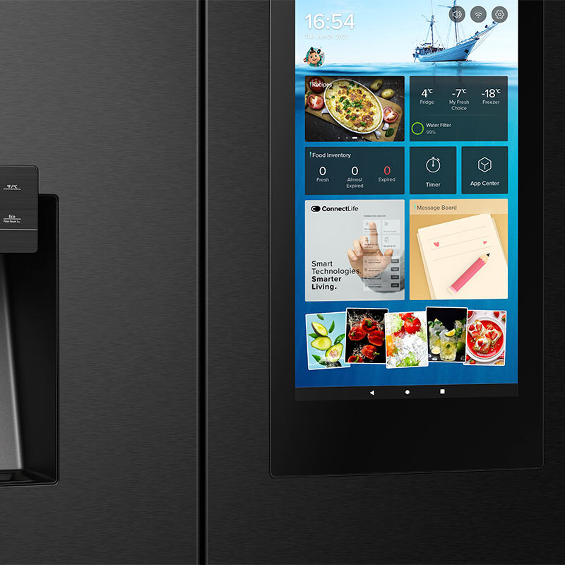 Frigorifico Americano Hisense RQ760N4IFE 180cm 570L Clase E Negro - Imagen 5
