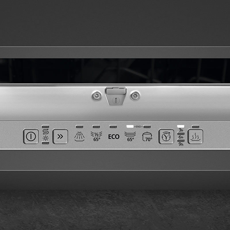 Lavavajillas Smeg E STL281DS 13 Cubiertos 60cm Clase D Negro - Imagen 6