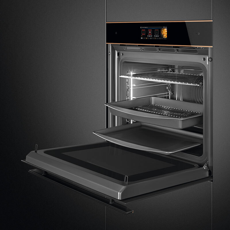 Horno Multifunción Smeg E SO6606WAPNR 68L Negro - Imagen 6