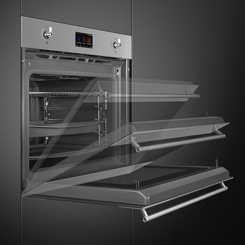 Horno Multifunción Smeg E SO6303APX 68L Inox - Imagen 6
