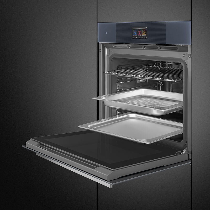 Horno Multifunción Smeg E SO6104S4PG 68L Clase A Gris - Imagen 6