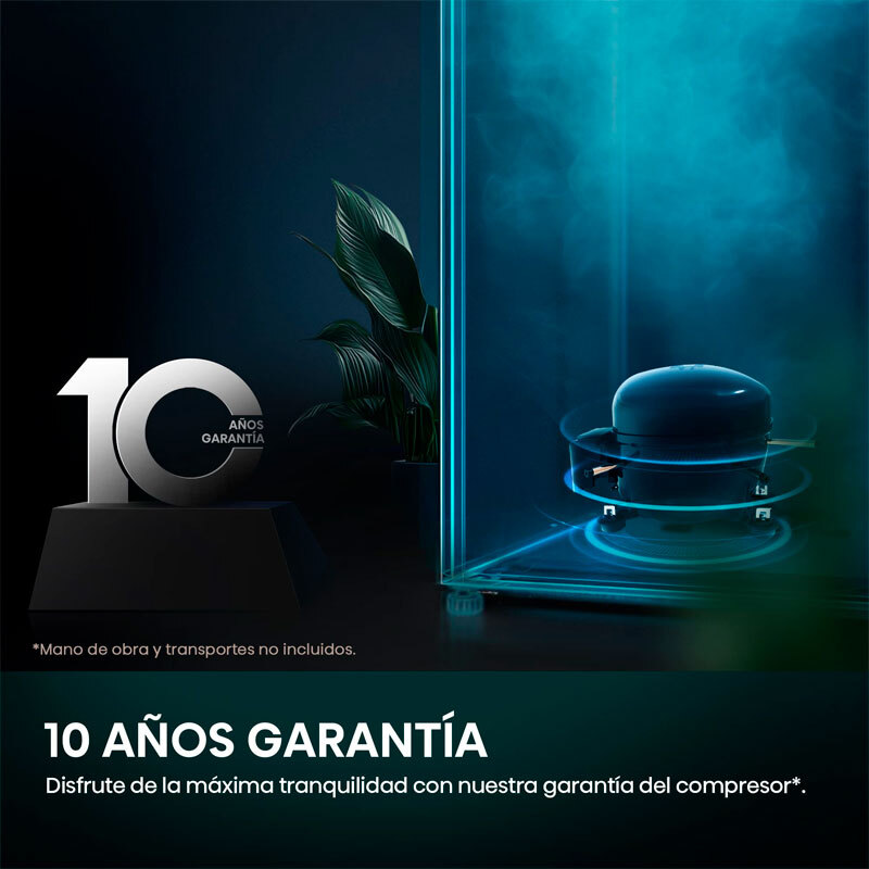 Frigorífico Cooler Hisense RL3K370SAIE1 185.6cm 372L Clase E Inox - Imagen 7