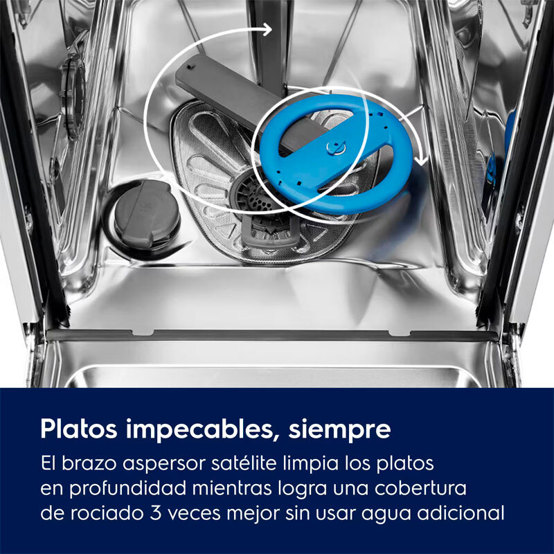Lavavajillas Electrolux ESM48400SX 14 Cubiertos 60cm Clase C Inox - Imagen 7