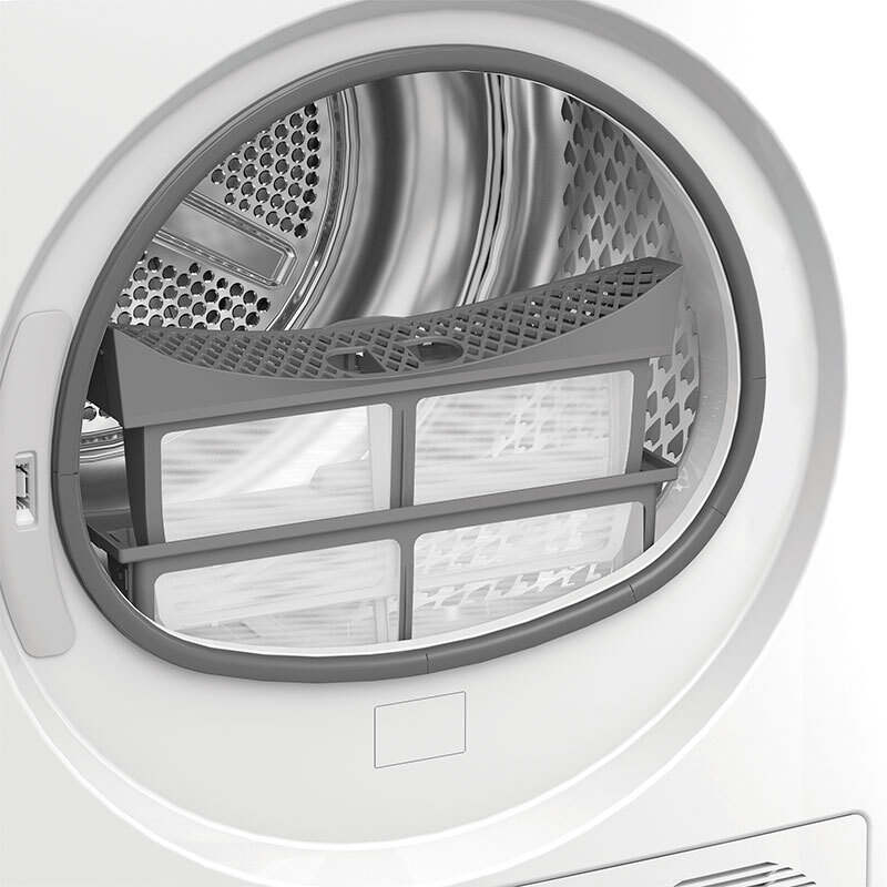 Secadora Whirpool CWD94MWBSSPT 9Kg Clase C Blanco - Imagen 6