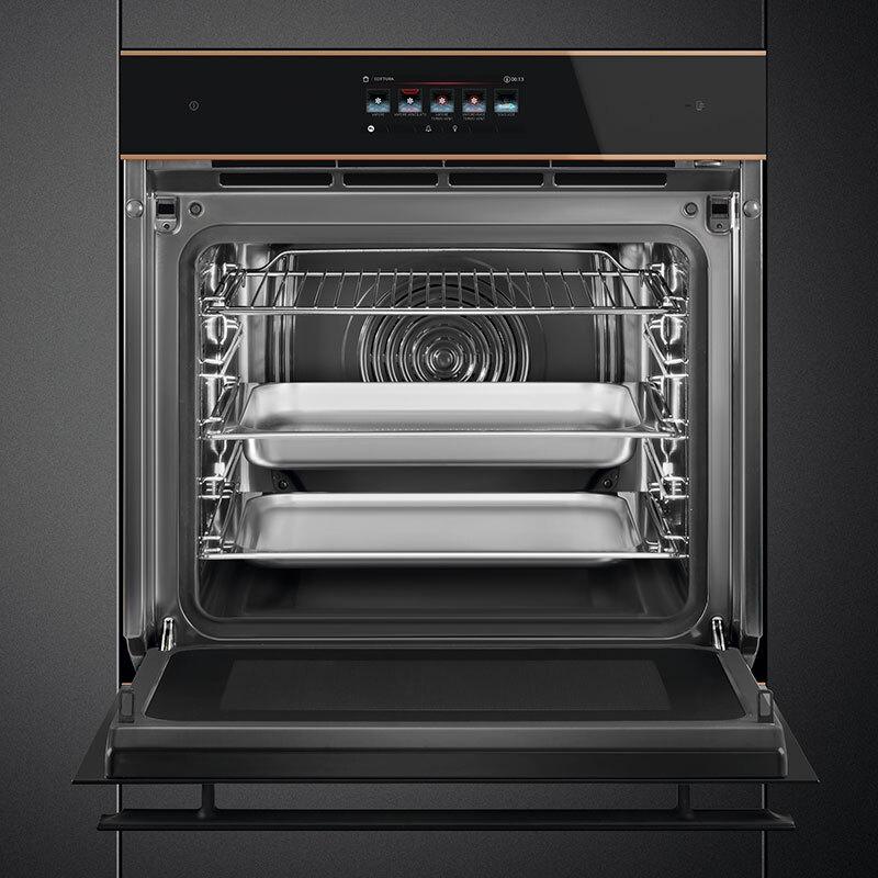 Horno Multifunción Smeg E SO6606WAPNR 68L Negro - Imagen 7