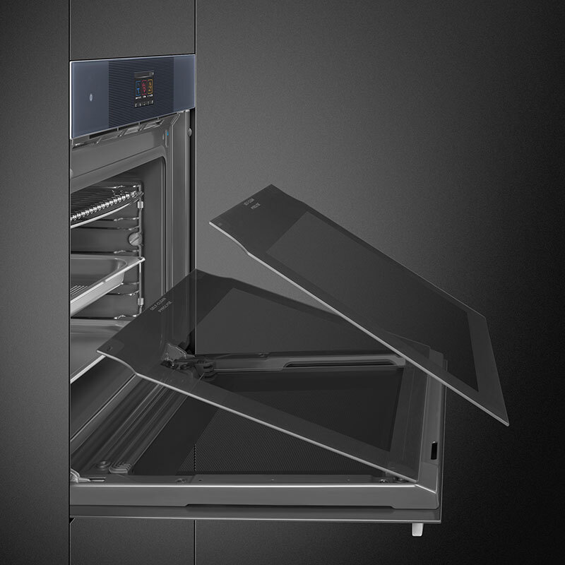 Horno Multifunción Smeg E SO6104S4PG 68L Clase A Gris - Imagen 7