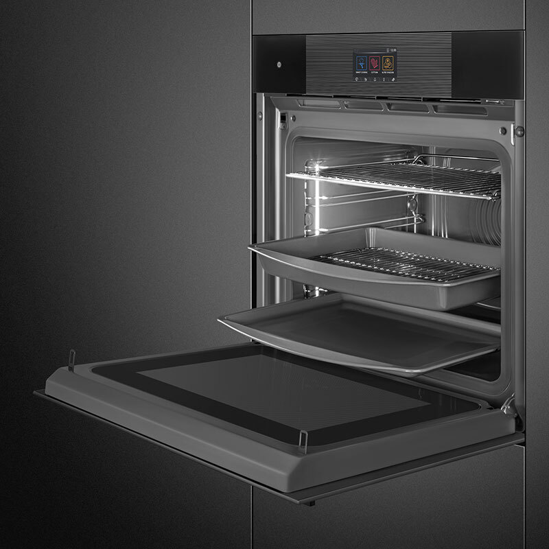 Horno Multifunción Smeg E SO6104APB3 68L Negro - Imagen 7