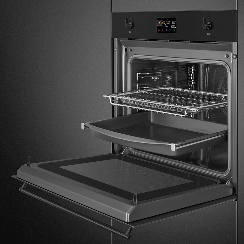 Horno Multifunción Smeg E SO6302M2N 68L Clase A Negro - Imagen 7