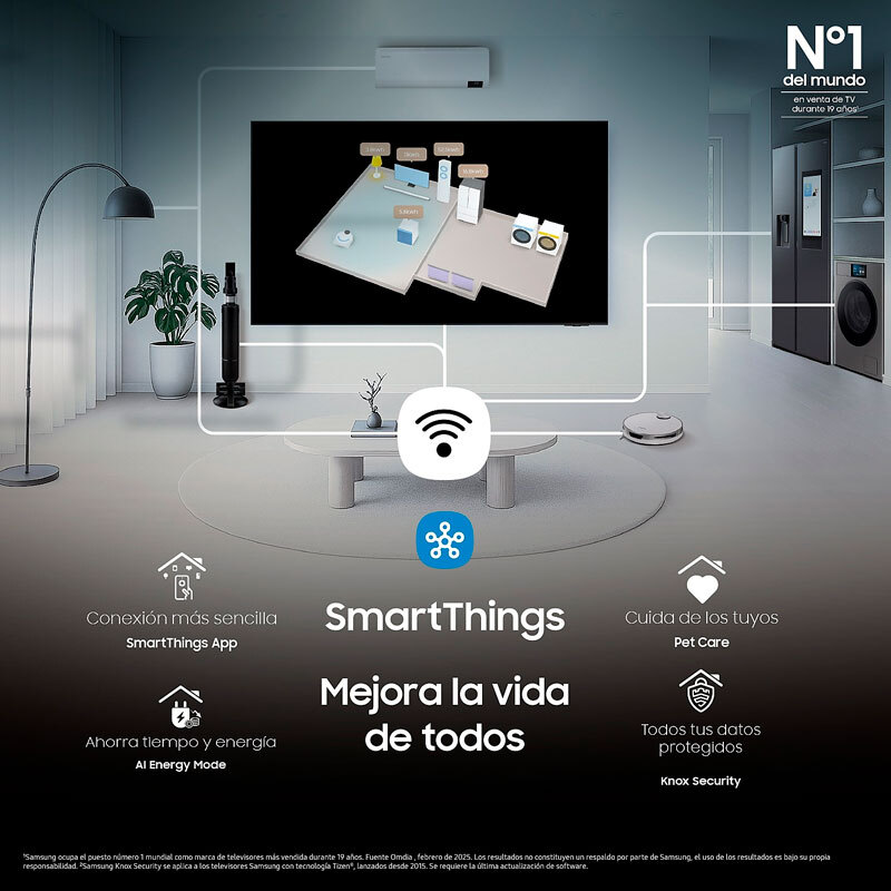 TV 50'' Samsung TQ50QN80FAUXXCNeoQLED 4K 125cm Clase G - Imagen 7