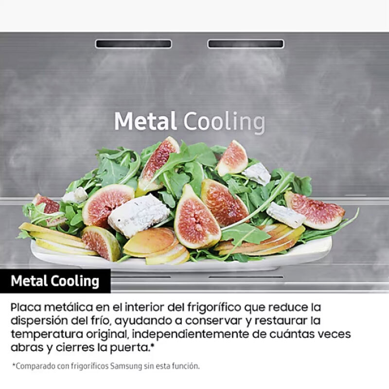 Frigorífico Americano Samsung RF65DG960ESREF 183cm 646L Clase E Inox - Imagen 8