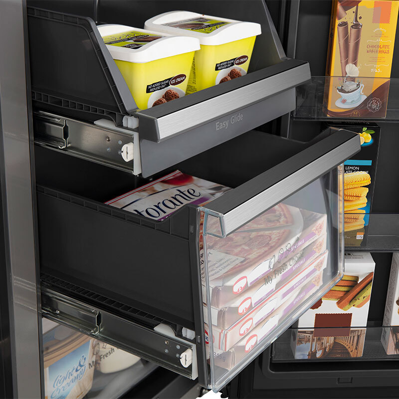 Frigorifico Americano Hisense RQ760N4IFE 180cm 570L Clase E Negro - Imagen 7