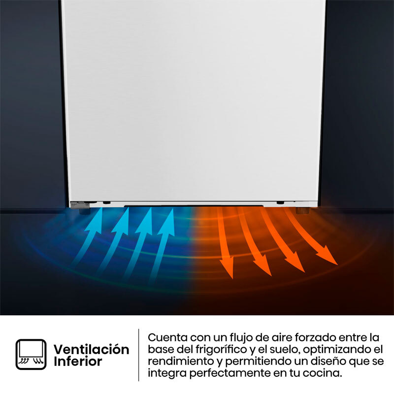 Congelador Hisense FT3K310SEWE1 185.6cm 312L Clase E Blanco - Imagen 8