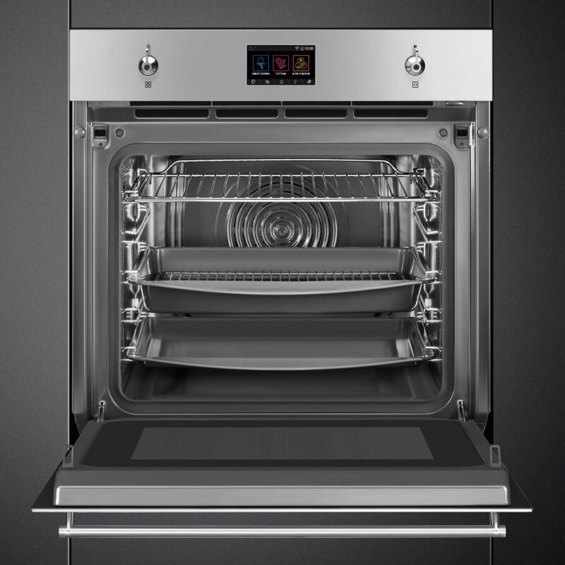 Horno Multifunción Smeg E SO6303APX 68L Inox - Imagen 8