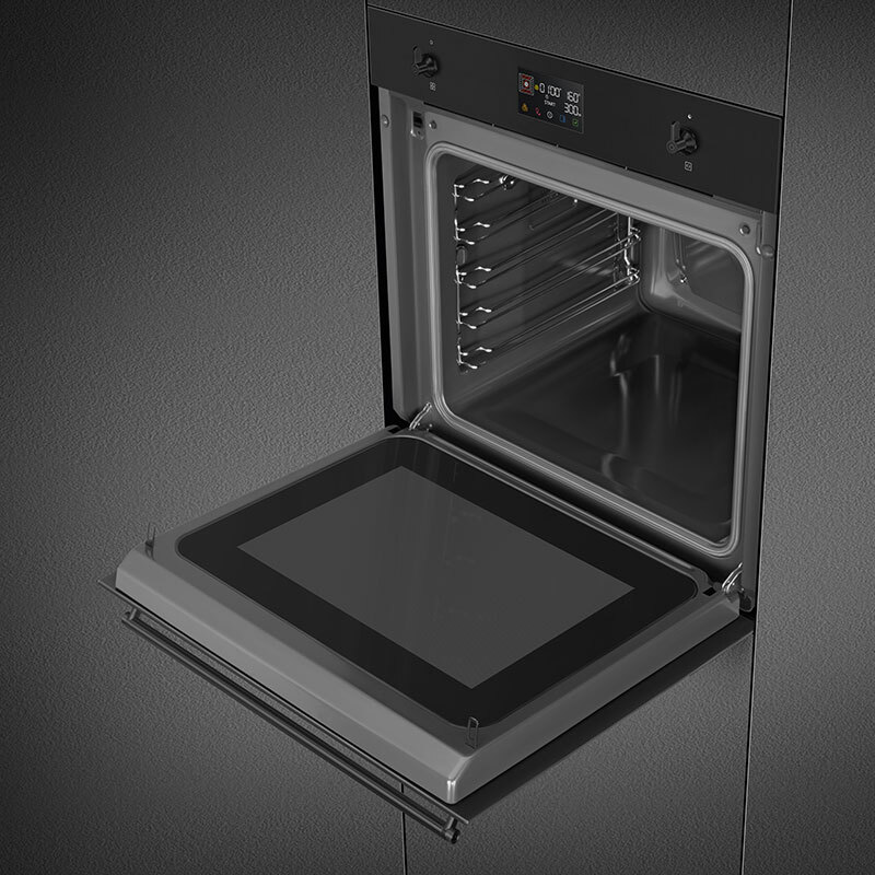 Horno Multifunción Smeg E SO6302M2N 68L Clase A Negro - Imagen 8