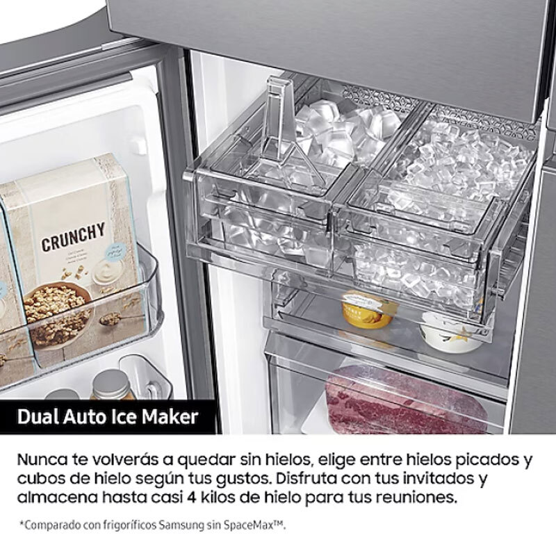 Frigorífico Americano Samsung RF65DG960ESREF 183cm 646L Clase E Inox - Imagen 9