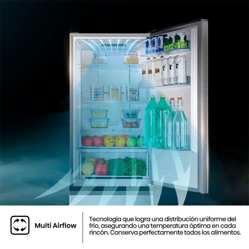 Frigorífico Combi Hisense RB3N300NECA 187cm 304L Clase A Inox - Imagen 9