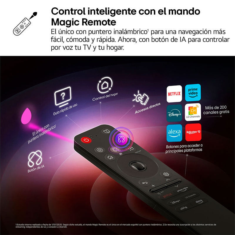 TV 65'' LG 65QNED84A6C QNED 4K 164cm Clase G - Imagen 9